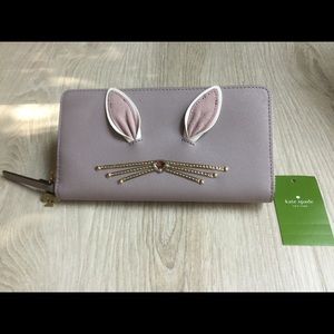 New Kate Spade rabbit Neda wallet